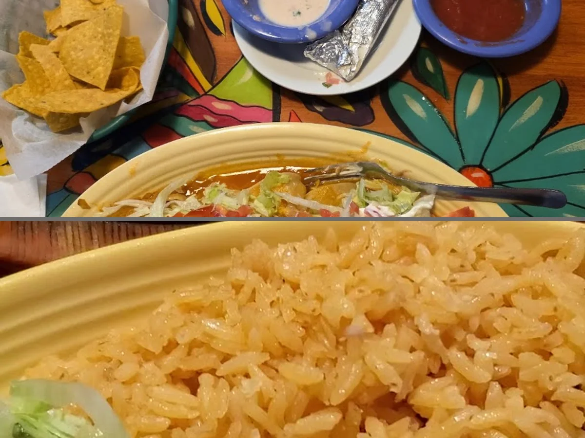Colorful Mexican dishes on a table.